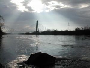 Diepoldsaubrücke über den Rhein
